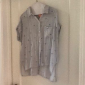 Rails shortsleeved top